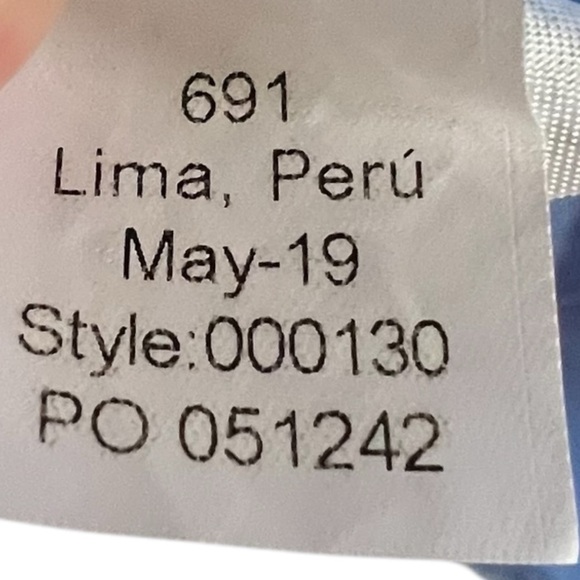 Lilly Pulitzer Finn Top Long Sleeve Cotton Blend Multi Sink or Swim SZ XL - Picture 5 of 9